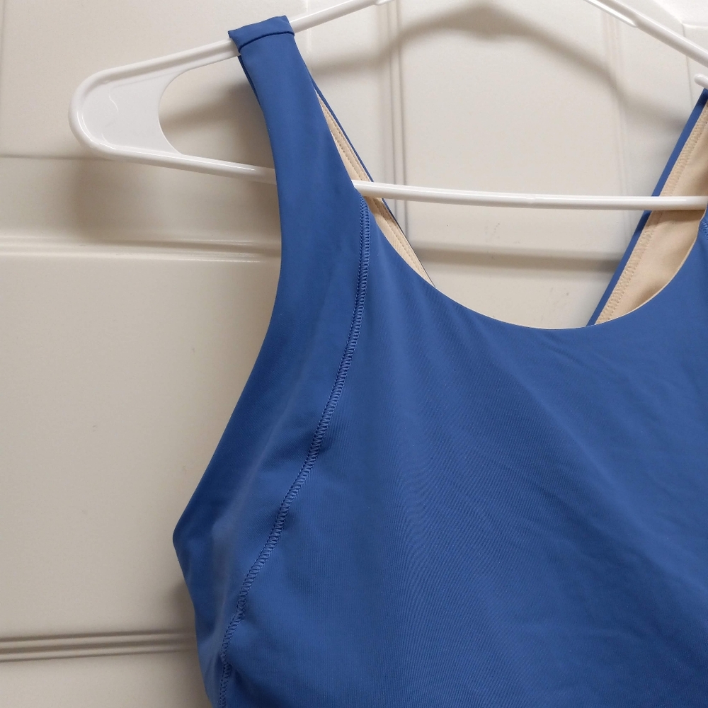 Alaskan Hardgear AKHG Duluth Lost Lake Long Line Swim Bra Top Size 14 Blue Beach - Picture 5 of 12